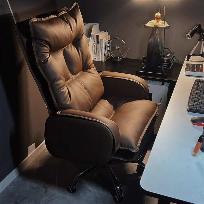 Executive Chair Computer Chair Comfortable for Long Sitting Office Swivel Chair Ergonomic Backrest Office Chair Seat Sofa Chair