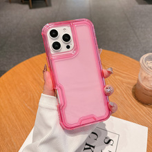 苹果IPHONE 16 PM缤纷三合一同色防摔手机保护壳 爱唯跨境