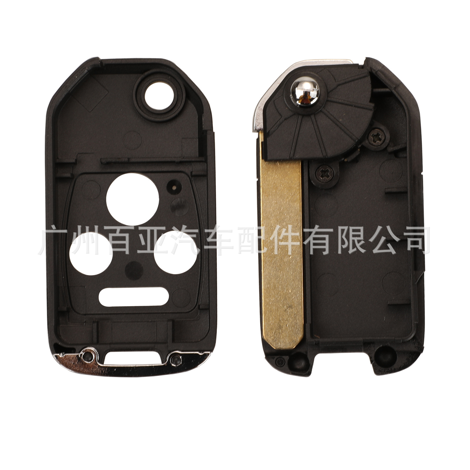 Suitable for 2-key 3-key 4-key Honda Fit Vanguard Odyssey modification remote control folding car key Shell