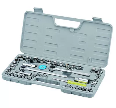 Factory direct 52-piece hardware tool combination set sleeve Rod ratchet wrench auto and motorcycle repair tools (Mühərrik tənzimləmə alətləri) - 52pc