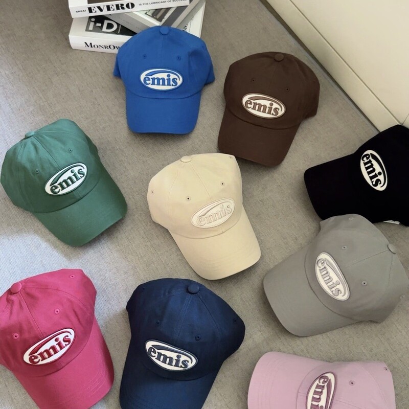 Baseball cap Coke emis wide brim for large faces, 2024 new spring/summer model, large head circumference, lettered cap Baseball cap Coke emis wide brim for large faces, 2024 new spring/summer model, large head circumference, lettered cap