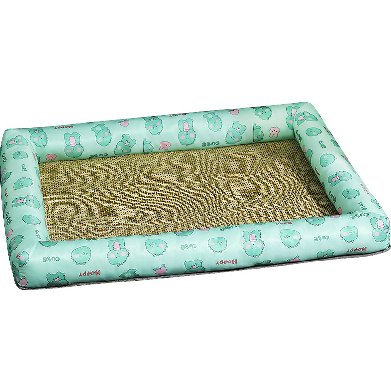 Perro perrera verano nido fresco verano bichón cojín de perro nido de gato cojín para mascotas cojín cama cuatro estaciones al por mayor