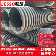 �����ܲ��y���ϲ���HDPE�p�ڲ��y��HDPE��ˮ���N��DN400*SN8