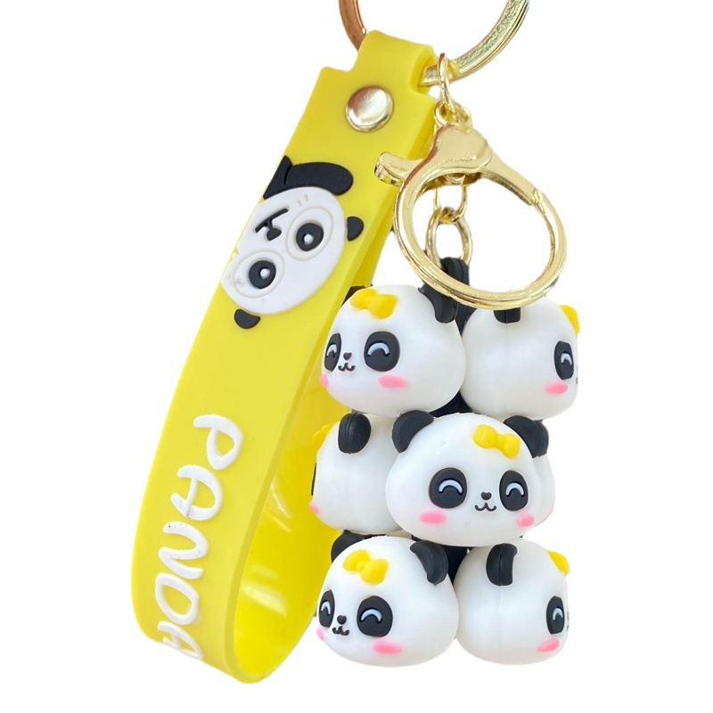 50 genuino lindo mascota jengle llavero muñeca mochila colgante adornos coche máquina de la muñeca pequeño regalo al por mayor