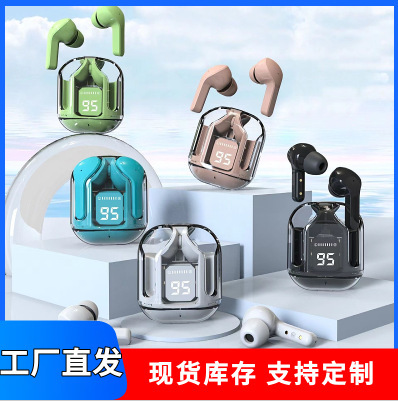 クロスボーダー透明モデルhk 3世代二世代イヤホン超長航続air39無線air31 bluetoothイヤホン卸売り|undefined