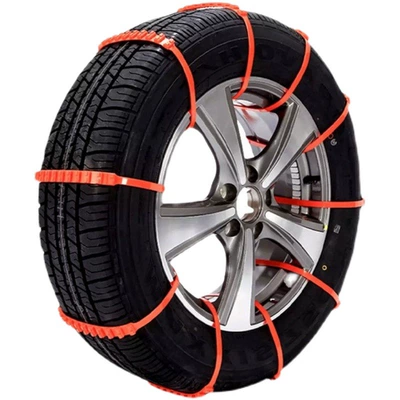 10-piece nylon tie anti-slip chain car off-road car SUV van universal tire chain artifact (Tire snow chain)