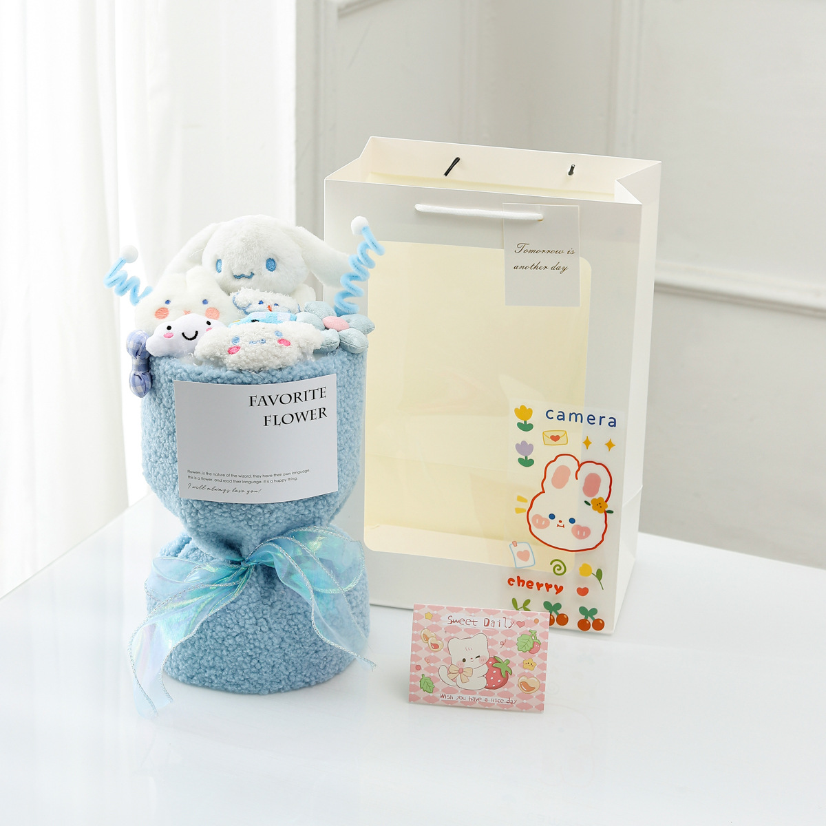 푸른 옥 구이 개 샤넬 꽃