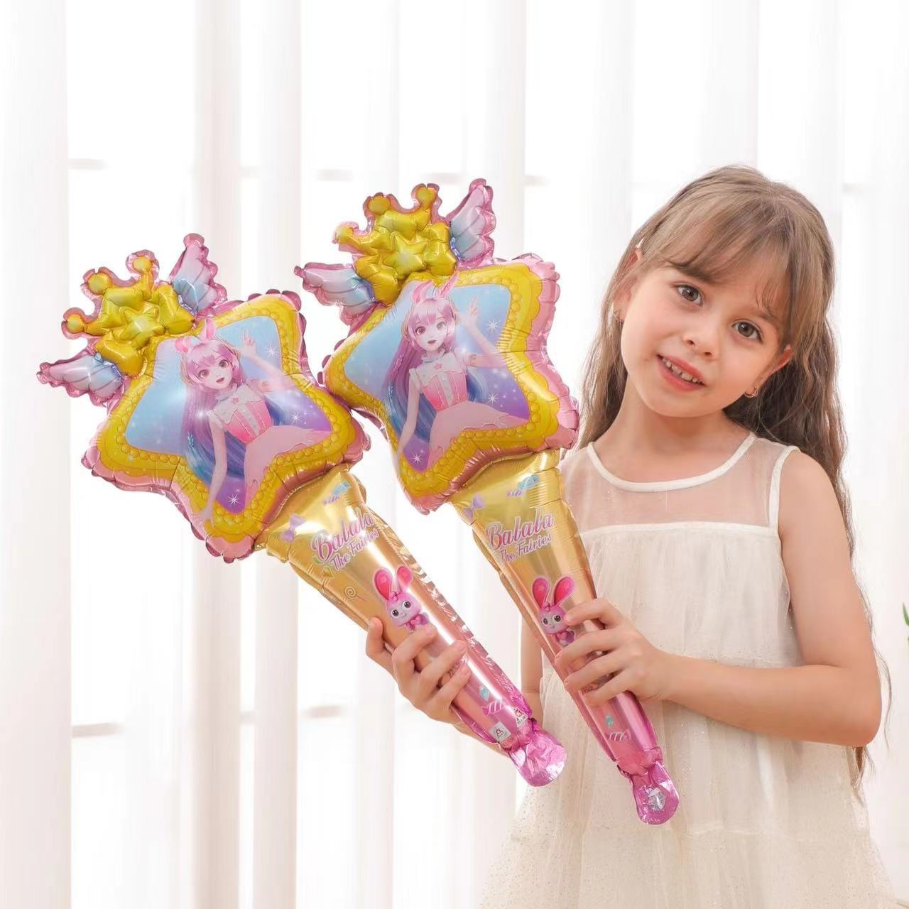 작은 마법의 요정 지팡이 오렌지