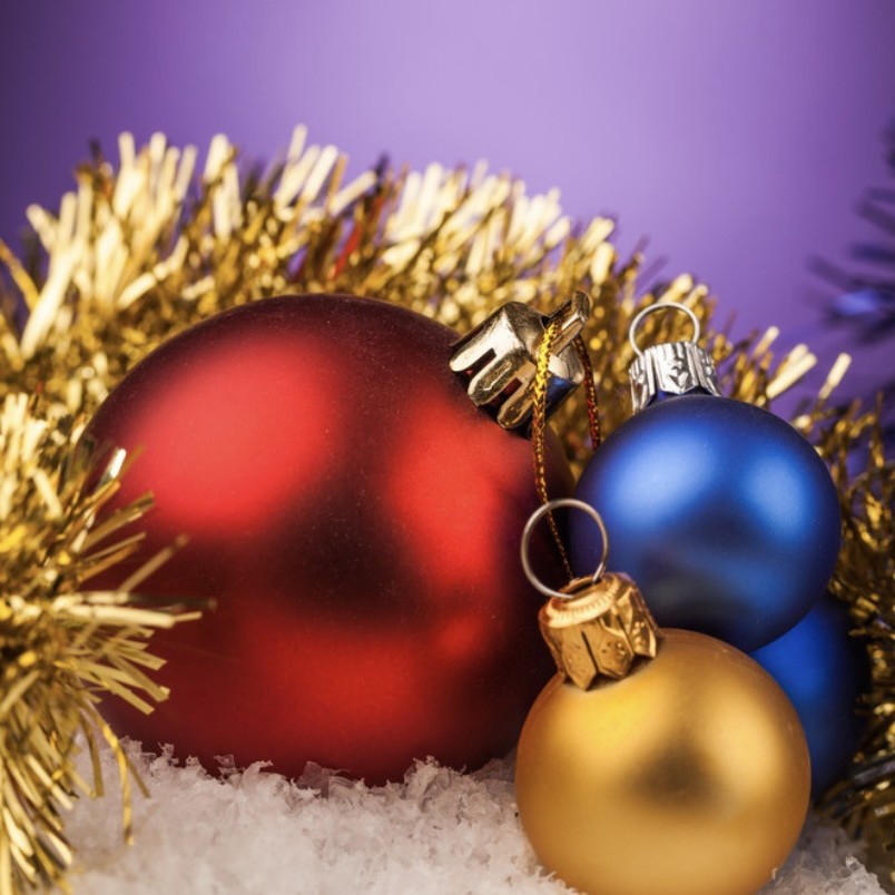 Decoración de árbol de navidad 3cm4cm6cm8cm bola de navidad de barril de plástico galvanoplastia mate bola de polvo brillante 24 paquetes mixtos