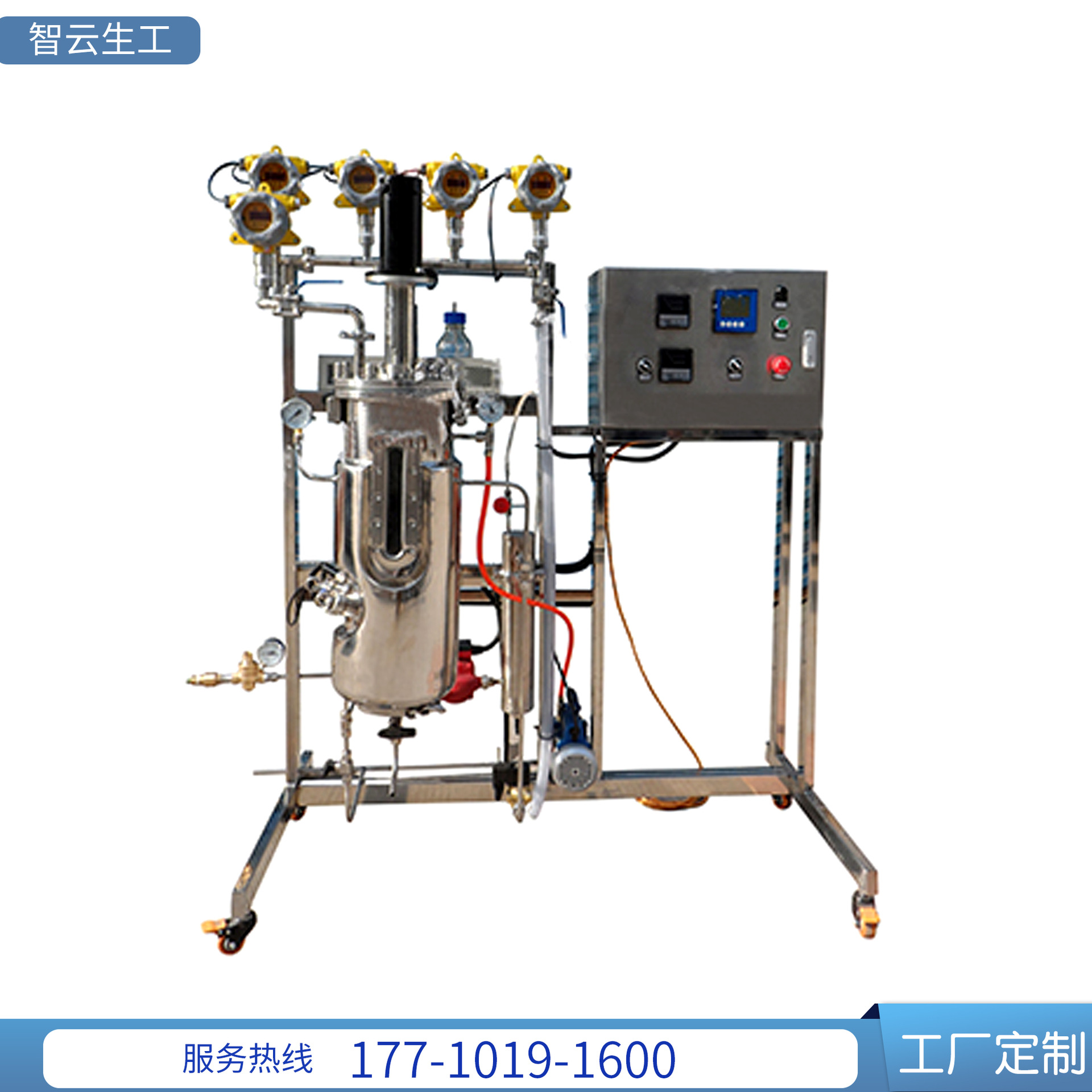 酵母菌的酒精甘油发酵 厌氧发酵 工业生物反应器