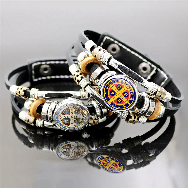 Modern Style Cool Style Cartoon Character Pu Leather Alloy Unisex Bracelets 1 Piece display picture 4