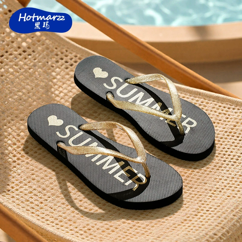 Женские нескользящие шлепанцы Hotmarzz для дома и улицы, для покупок, из полиэтилена