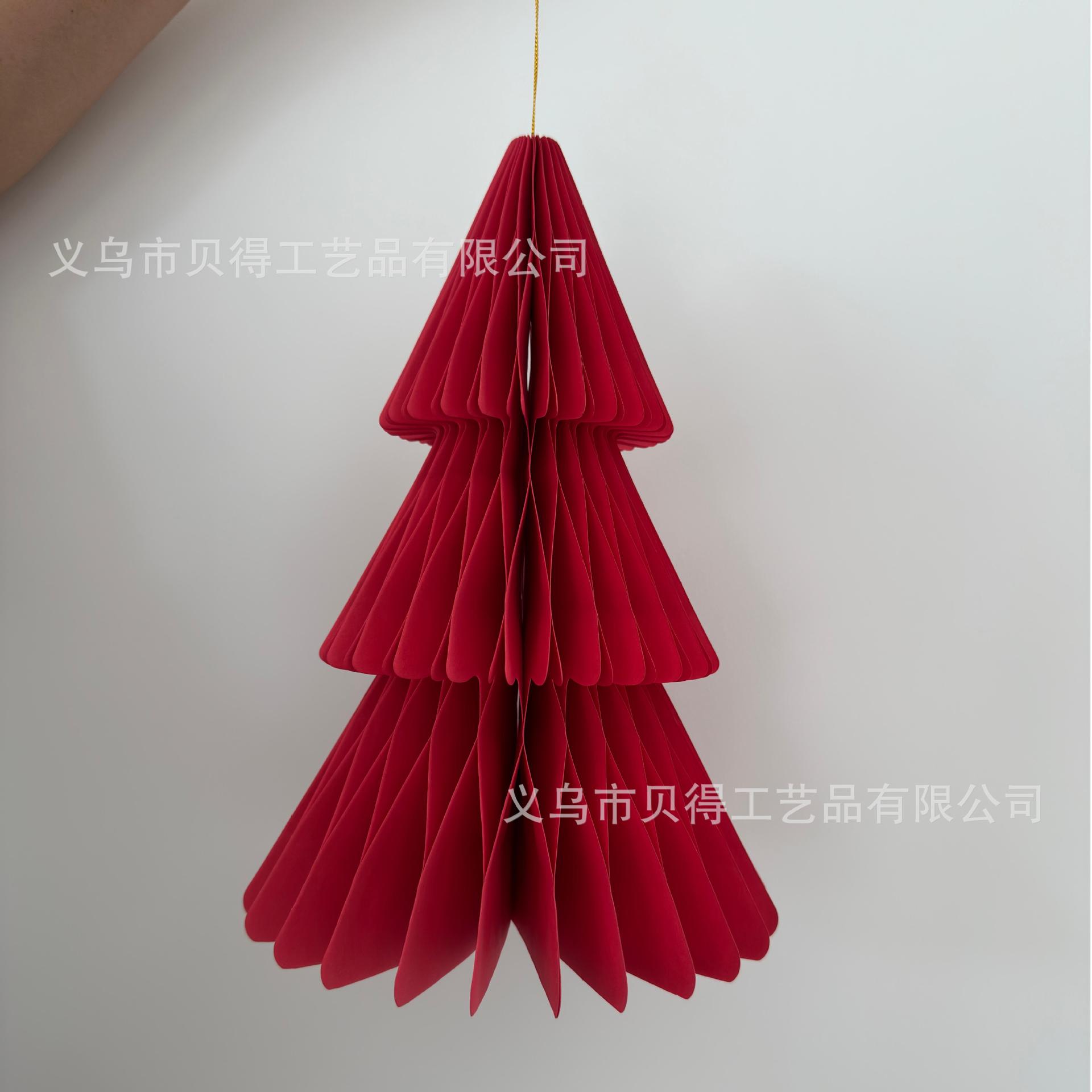 Decoraciones de Navidad, adornos de árbol de Navidad, colgantes de Navidad plegables, adornos de árbol de Navidad, árbol de mesa, árbol de Navidad