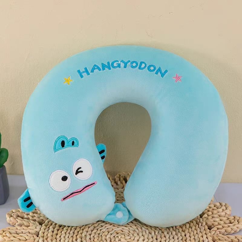 Almohada de Cuello en Forma de U de Espuma Viscoelástica para Viajes y Oficina image 13