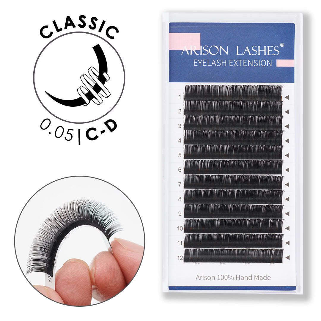 Grafted Eyelashes Arisonlashes Cross Border False Eyelashes Single Mink Hair Single Layer Eyelashes Flatness_voghion.com
