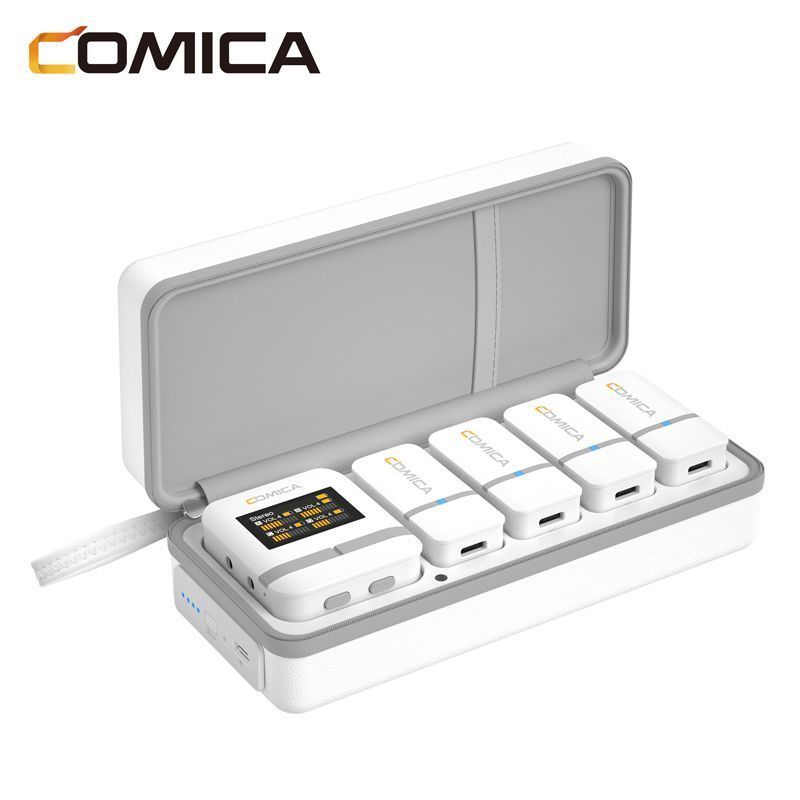 コーマーCOMICA VimoQ一引き四無線ネクタイ式マイク携帯電話カメラ生中継ノイズ低減集音麦|undefined
