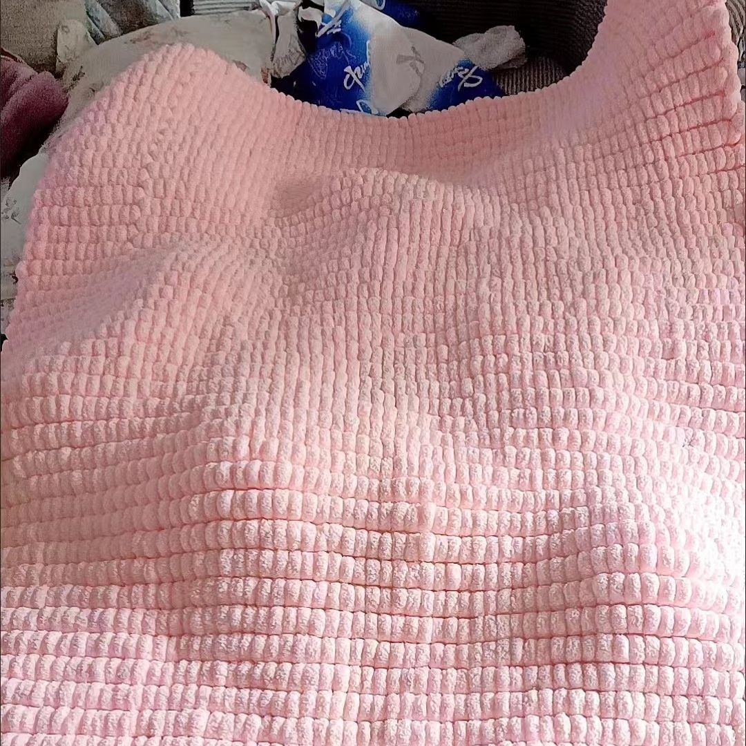 라이트핑크 소재 패키지_실볼 5개 + 도구 (뜨개질 스카프 1.6m * 16cm )