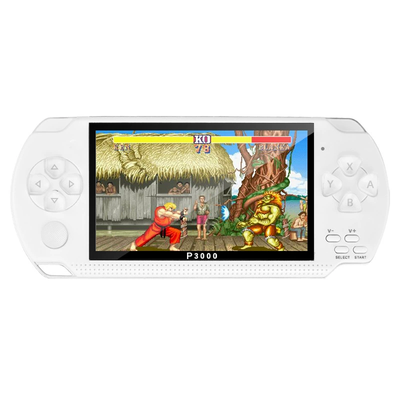 Игра-палм машина X6 с экраном 4.3 дюйма из древесины Cross-мир Palm Game Machine X6 4.3-дюймовый 8G Внешнеторговый ретро детский GbapSP3000 детские FC видеоигра