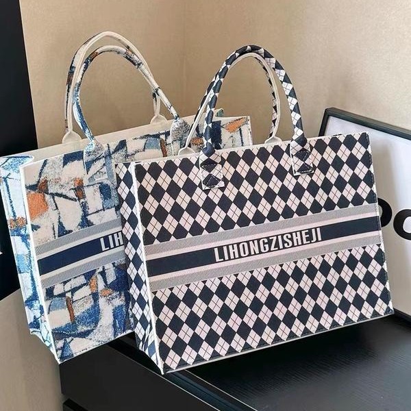 供应韩版时尚女士大容量流行毛毡手提包肩斜挎包托特毛毡包LOGO