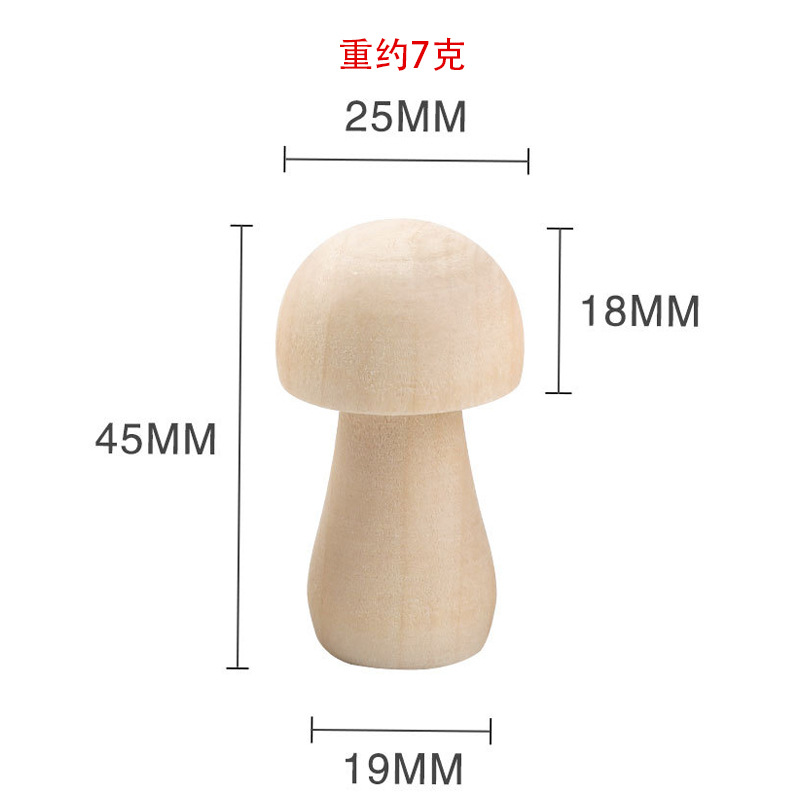 45*25mm round head mushroom