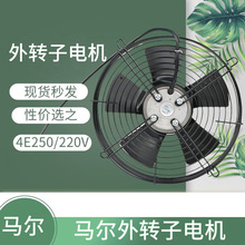 马尔外转子风机4E250-220V冷库冷凝蒸发器冷干机展示柜厨房电机
