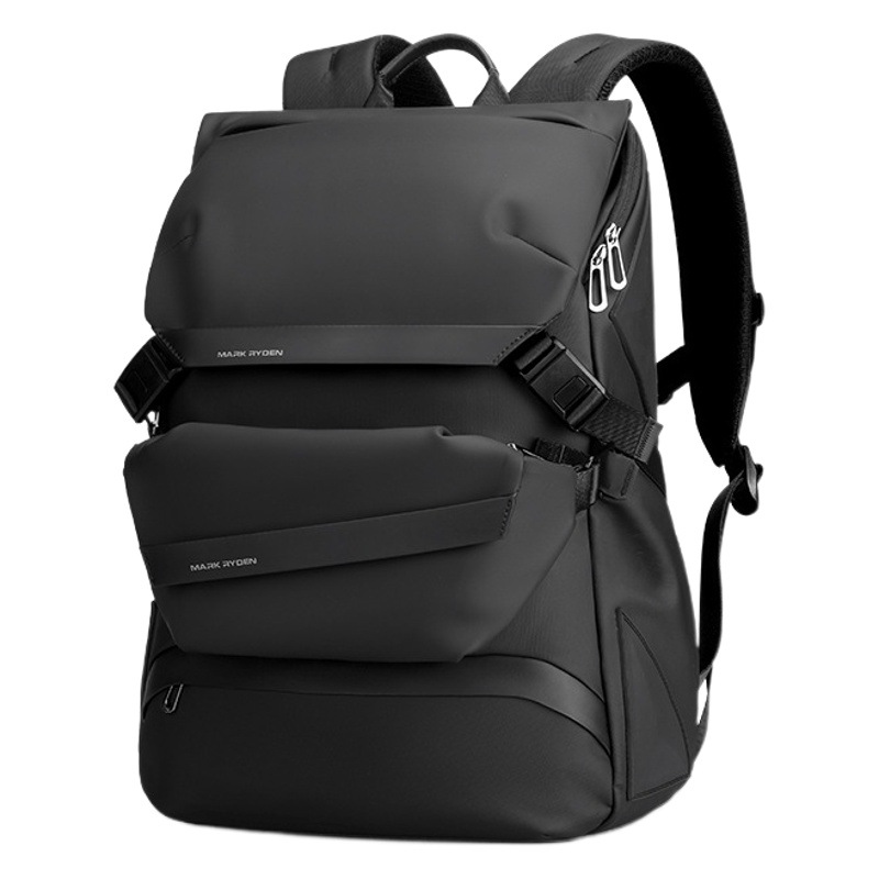 Mark Ryden Men's Business Travel Backpack Detachable Letter Bag Backpack Large Capacity 15.6 Computer Bag