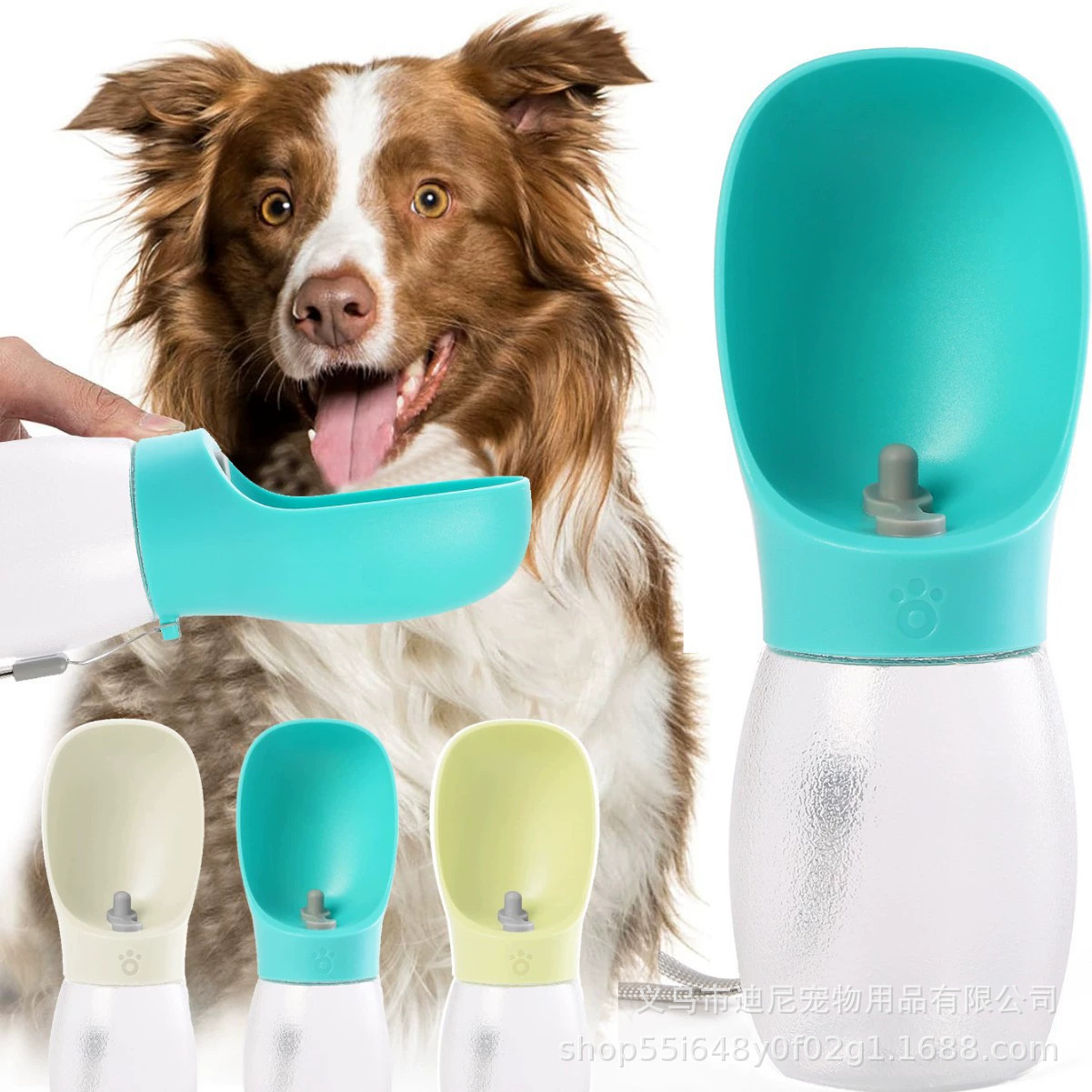 Bebedero para mascotas, taza de agua para pasear para perros, viaje al aire libre, hervidor portátil, bebedero para perros, taza de agua para mascotas para gatos