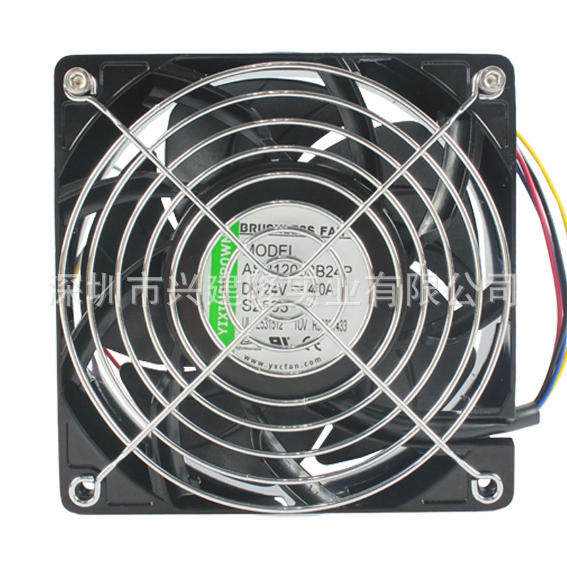 YiXingCrown 12038 DC24V 10000ת��ҵ�������Ȼ���ɢ�ȷ���