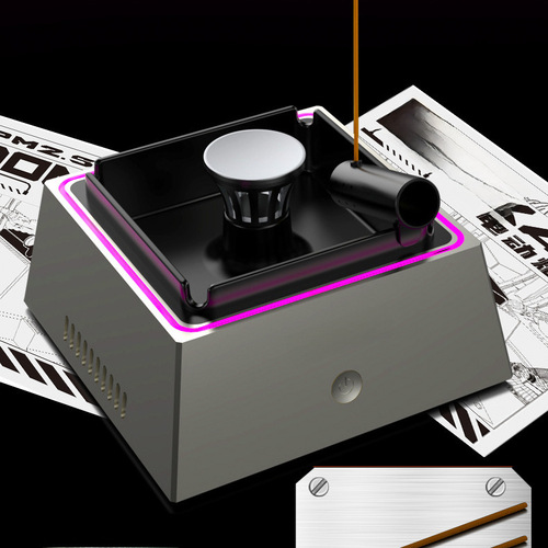 Cross-border e-cigarette ashtray air purifier home smart ashtray purifier aroma deodorizing purifier machine