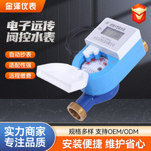 电子远传阀控水表智能远程抄表插卡式冷热批发高精度计量