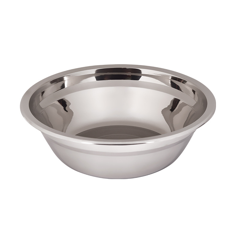 Cuenca de acero inoxidable cuenca de cocina cuenca de sopa gruesa cuenca de comedor cuenca de sopa cuenca de fideos cuenca de verduras cuenca multi-tamaño cuenca multi-uso grande