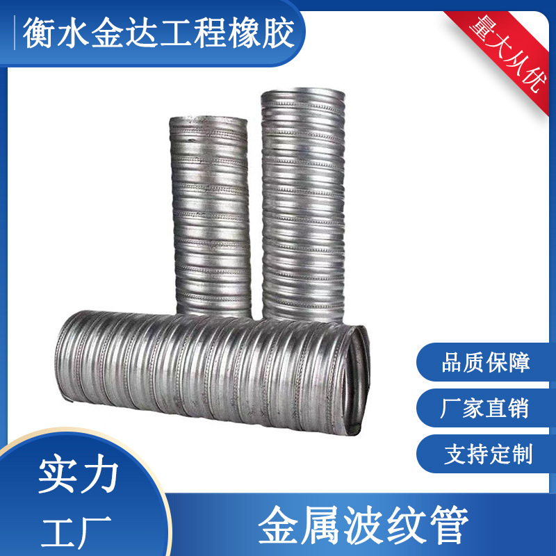 桥梁预应力金属波纹管预埋地脚螺栓金属波纹管穿钢绞线电缆波纹管|ms