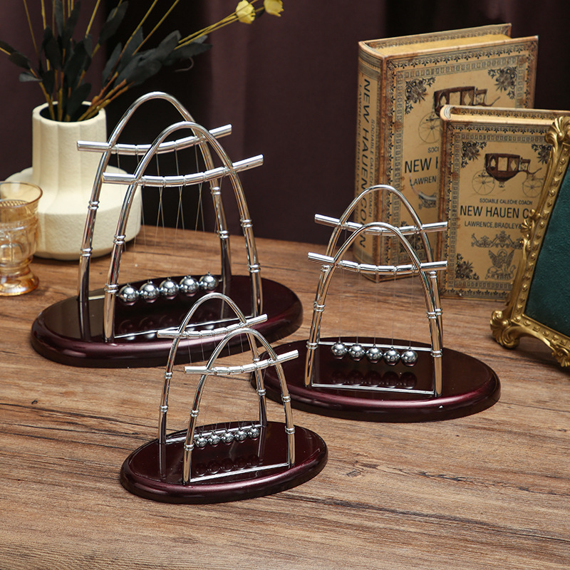Perpetual Motion Newton's Cradle Chaos Pendulum Office Opening Housewarming Study Desk Desktop Decoration Stress Relief Ornament