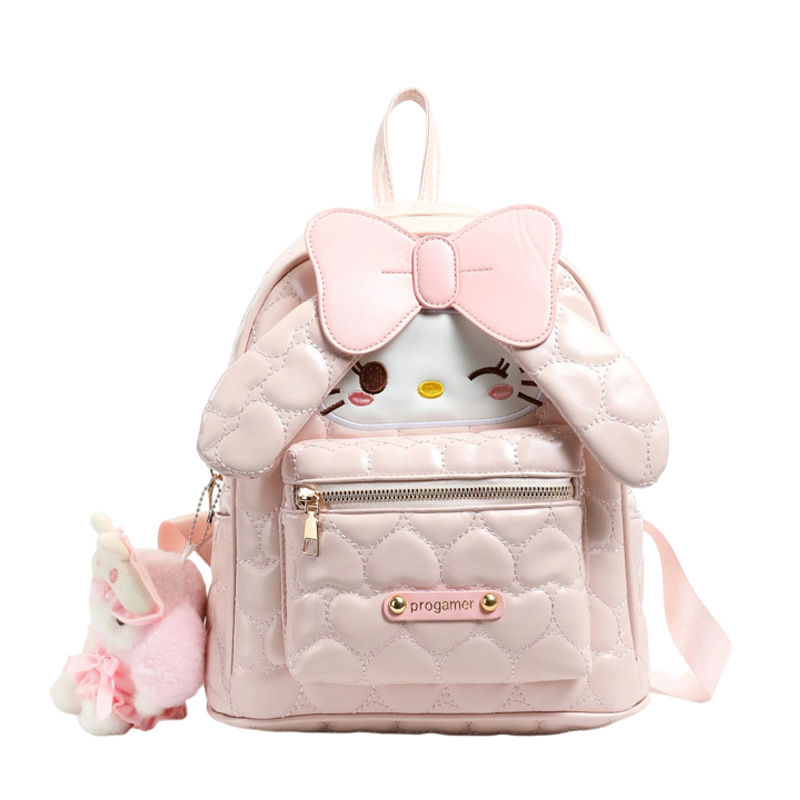 Mochila encantadora Melody para niñas, mochila de dibujos animados ligera, mochila de compras, mochila de viaje de alto valor