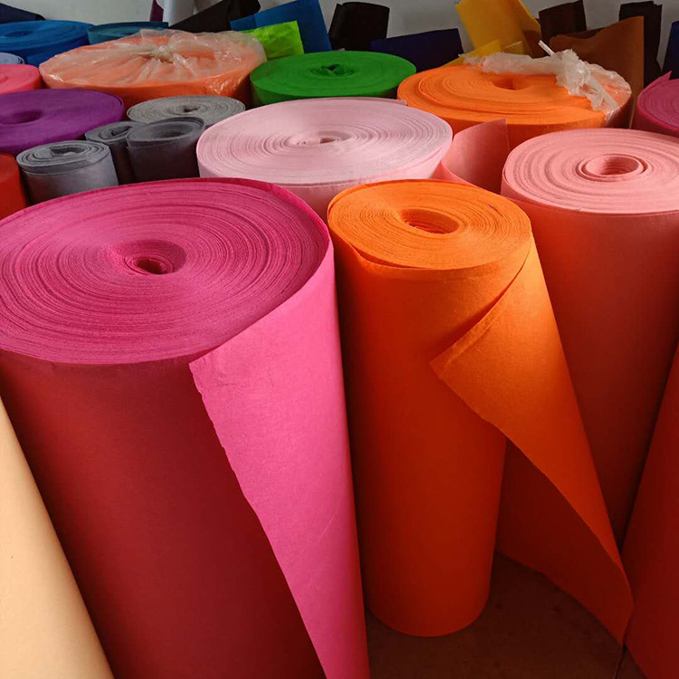 供应彩色 工业毛毡 工艺品无纺布多功能墙壁隔音 有现货大优惠