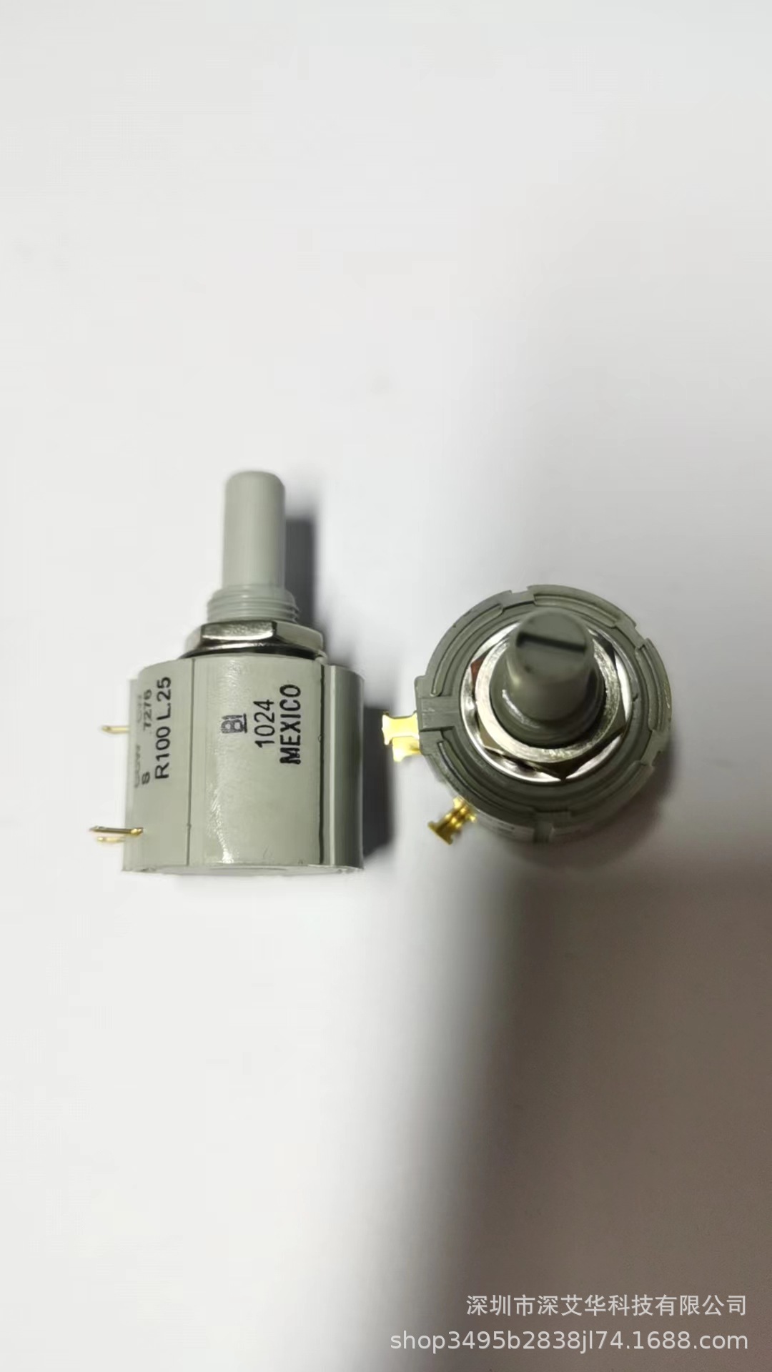 BI/TT/AB电位器7286R1KL.25/7286R2KL.25  1K欧10圈精密电位器