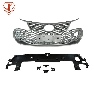 Factory Direct Sales Suitable for 2019+ Asia Dragon Modified Star Diamond Mesh Dragon Scale High-End Mesh Modified Front Face (Zhongwang) - silver-gray