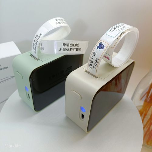 Cross-border export version no-ink thermal label printer with mobile Bluetooth version, origin factory portable P15 label printer