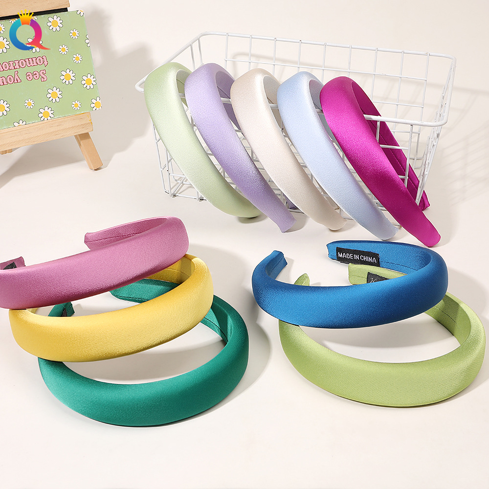 28g Weight Retro Women'S Solid Color Hair Band