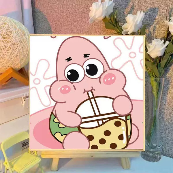 Drink milk tea school star
