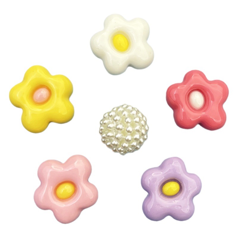 Muñeca de dibujos animados conejo resina accesorios crema teléfono Shell Shake yonfu bolsa al por mayor ciega caja materiales hechos a granel