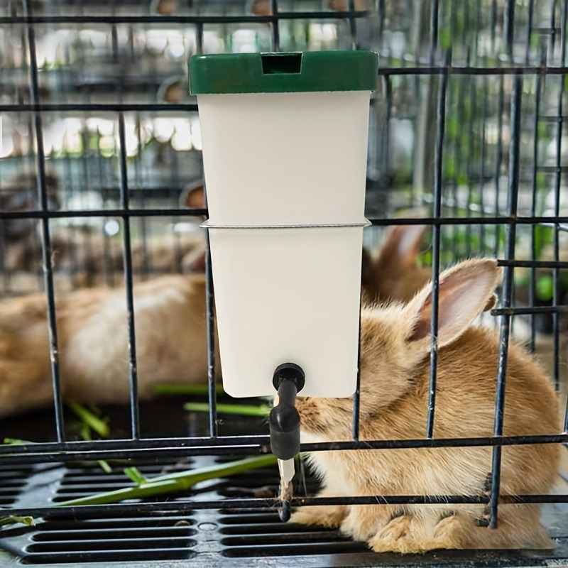 小宠及用品兔子撞针水壶仓鼠喂水龙猫自动饮水器大容量1L跨境批发