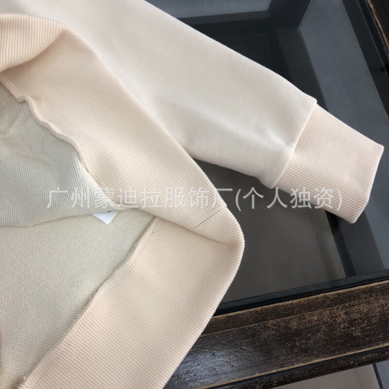 正确版秋冬新款原标蒙口淼男士卫衣标圆领印花长袖潮牌卫衣男休闲|undefined