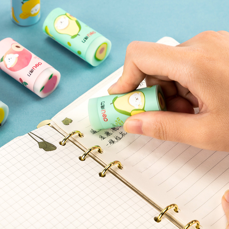 Papelería de poder borradora estudiantes limpio sin marcas creativo dibujos animados para niños materiales de aprendizaje 2b arte ninguno