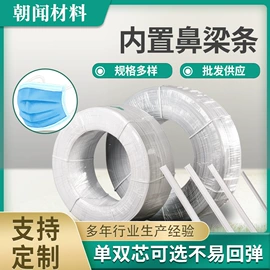 口罩鼻梁条;口罩呼吸阀;其他纺织辅料