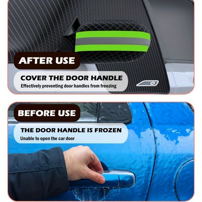 Car snow shield — winter, front windshield anti-freeze and