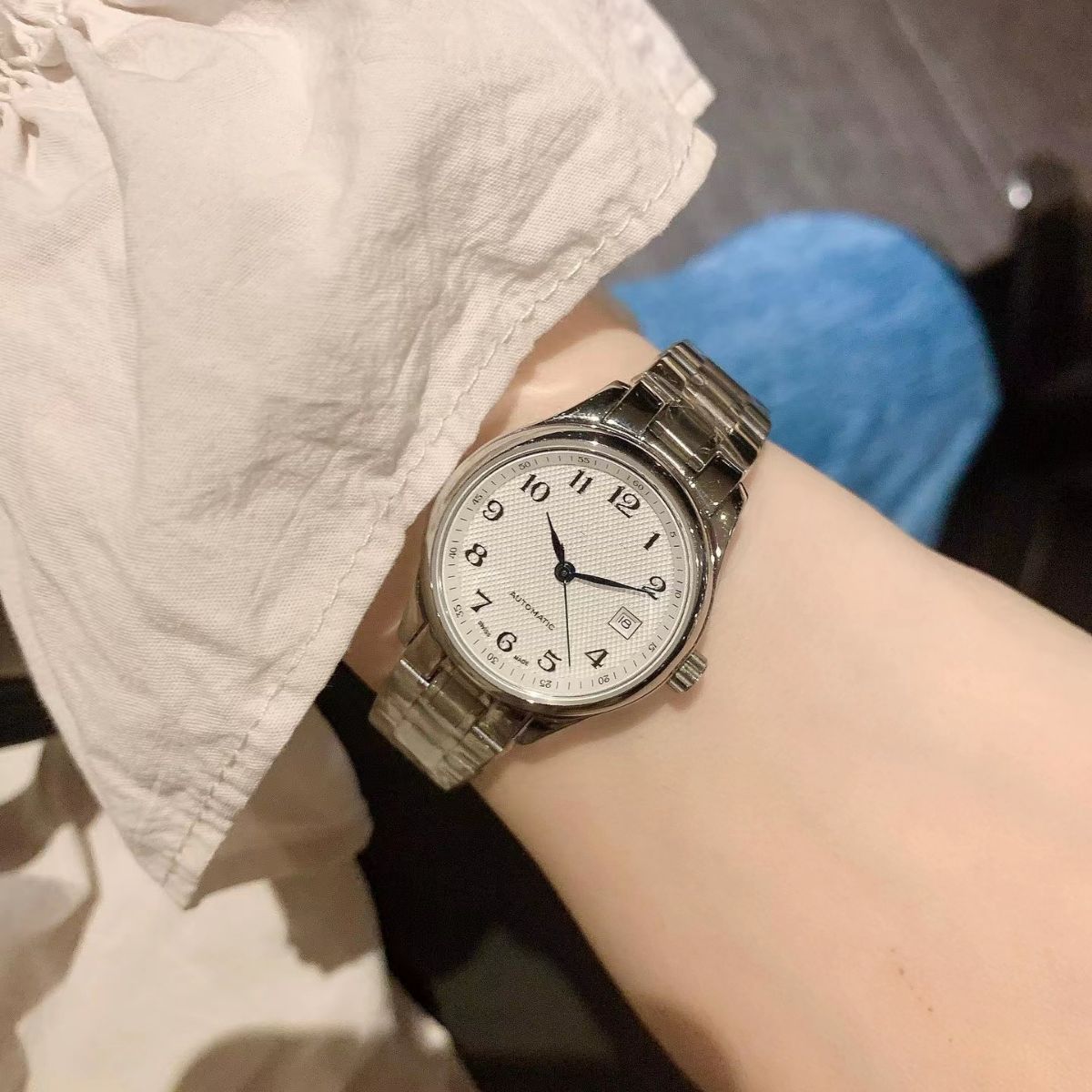 Micro-Business Delivery of Famous Craftsman Series Waterproof Couple Watches, Ultra-Thin Swiss Mechanical Watches, Sapphire Glass for Men and Women