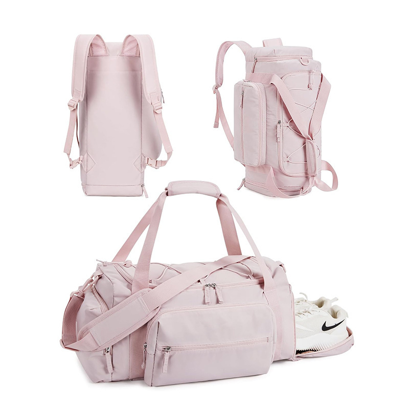 Nueva bolsa de fitness de Amazon, bolsa de equipaje de viaje, bolsa mojada con zapatos, bolsa portátil, mochila de equipaje de viaje impermeable