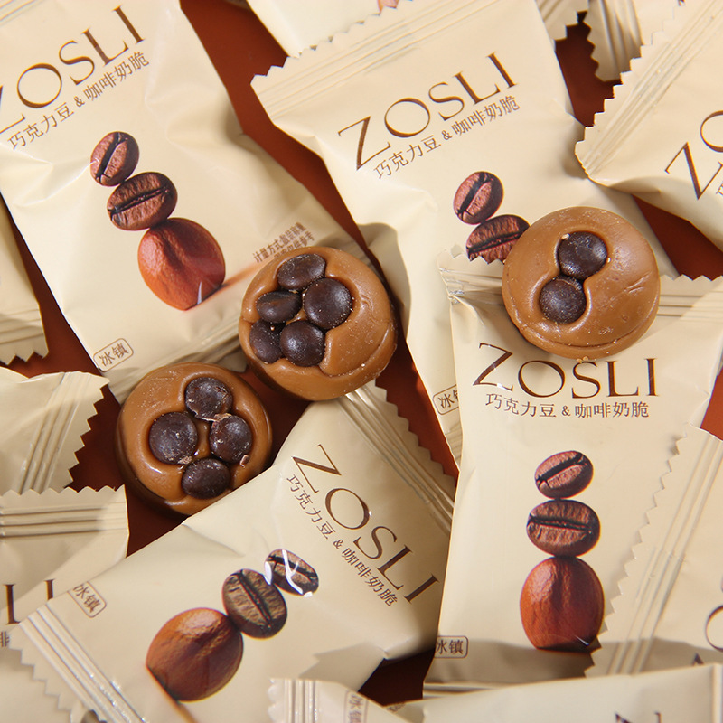 イギリスのZOSLI佐斯里の冷たいチョコレート豆のコーヒーの乳は脆くて結婚します。