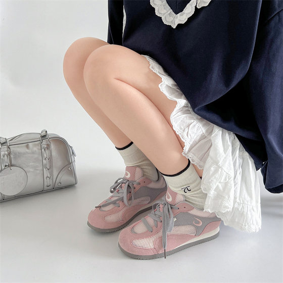 Niche Lightweight Retro All-match Platform Forrest Gump Training Shoes Women's 2025 New Summer Lightweight Casual sneaker
